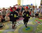 Spotkanie  najmłodszych przedszkolaków ze strażakiem
